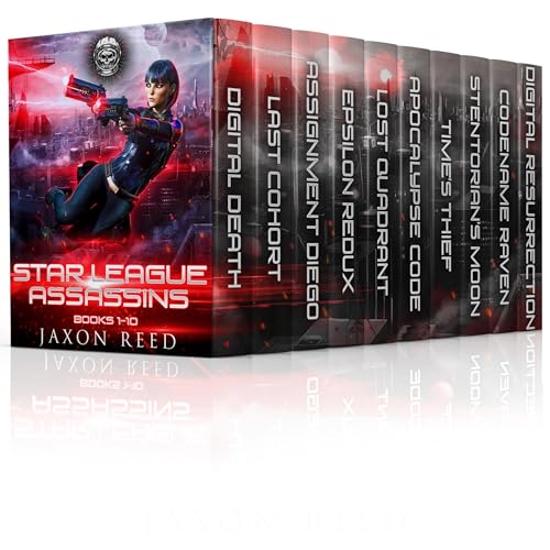 Cover of Star League Assassins Books 1-10: Complete Series Boxset