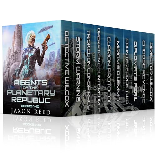 Cover of Agents of the Planetary Republic, Books 1-10