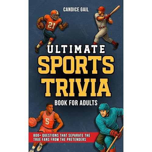 Cover of Ultimate Sports Trivia Book For Adults