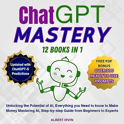 Cover of ChatGPT Mastery: 12 Books in 1