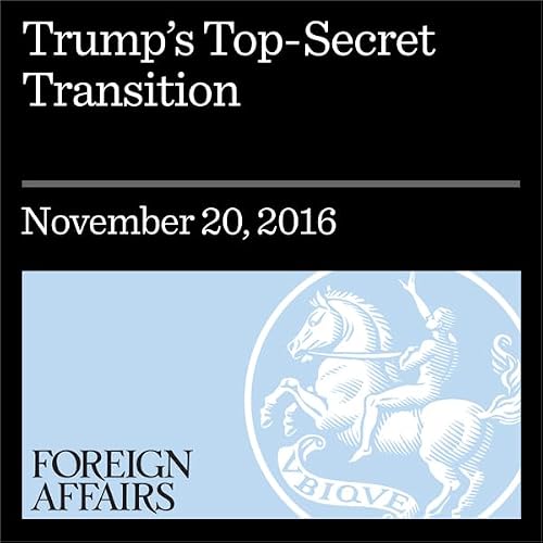 Cover of Trump's Top-Secret Transition