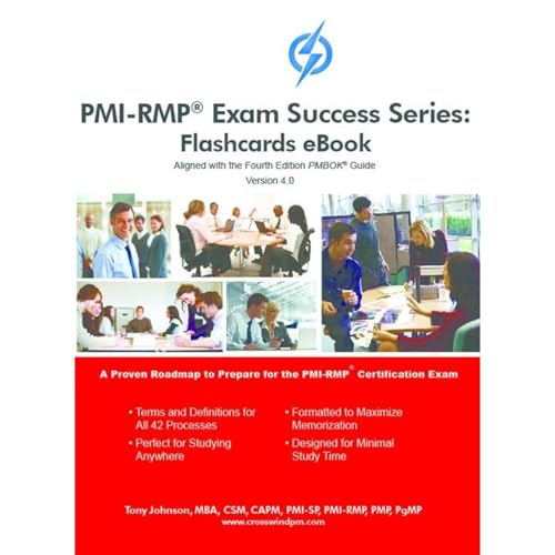 Cover of PMI- RMP Exam Flashcard Book