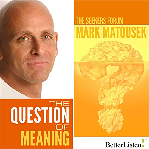 Cover of The Question of Meaning