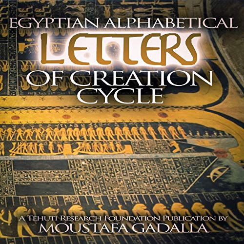 Cover of Egyptian Alphabetical Letters of Creation Cycle