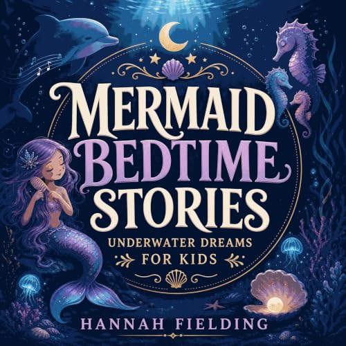 Cover of Mermaid Bedtime Stories: Underwater Dreams for Kids