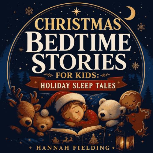 Cover of Christmas Bedtime Stories for Kids: Holiday Sleep Tales