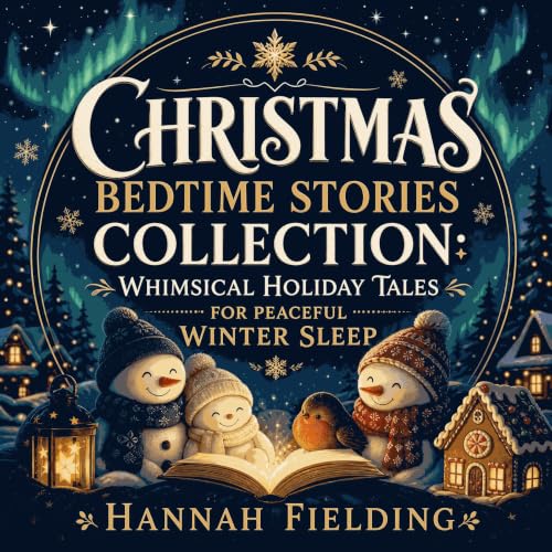 Cover of Christmas Bedtime Stories Collection: Whimsical Holiday Tales for Peaceful Winter Sleep