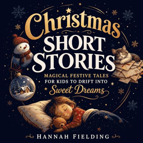 Cover of Christmas Short Stories: Magical Festive Tales for Kids to Drift into Sweet Dreams
