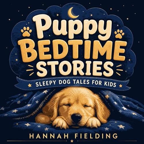 Cover of Puppy Bedtime Stories: Sleepy Dog Tales for Kids