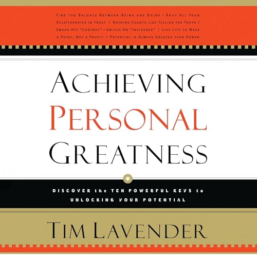 Cover of Achieving Personal Greatness