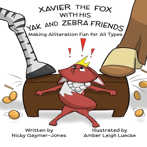Cover of Xavier the Fox with His Yak and Zebra Friends