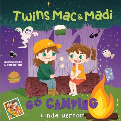 Cover of Twins Mac & Madi Go Camping