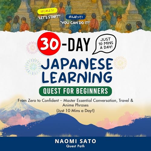 Cover of 30-DAY Japanese Learning Quest for Beginners