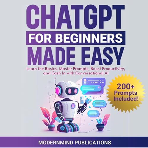 Cover of ChatGPT for Beginners Made Easy