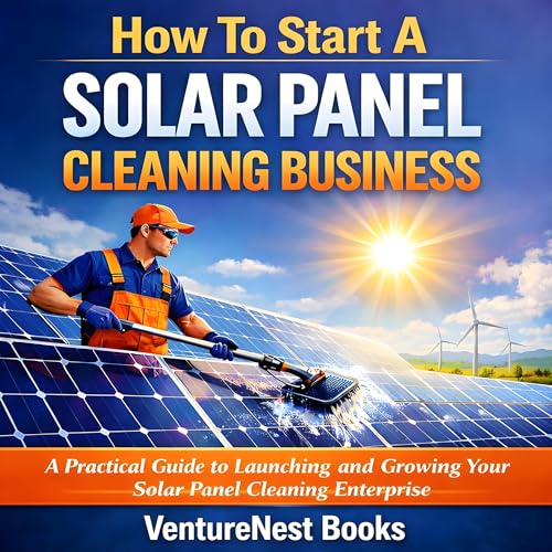 Cover of How to Start a Solar Panel Cleaning Business