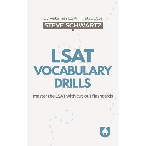 Cover of LSAT Vocabulary Drills