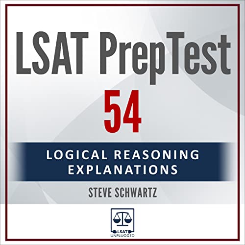 Cover of LSAT PrepTest 54