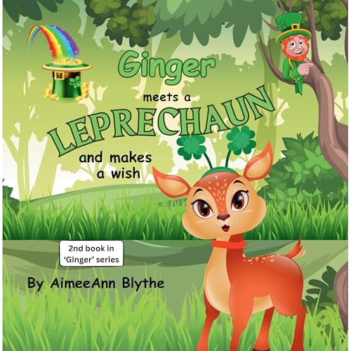 Cover of Ginger Meets a Leprechaun and Makes a Wish