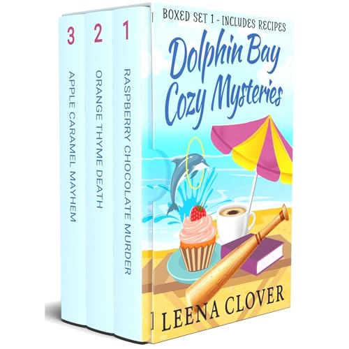 Cover of Dolphin Bay Cozy Mysteries Boxed Set 1 (Books 1-3)