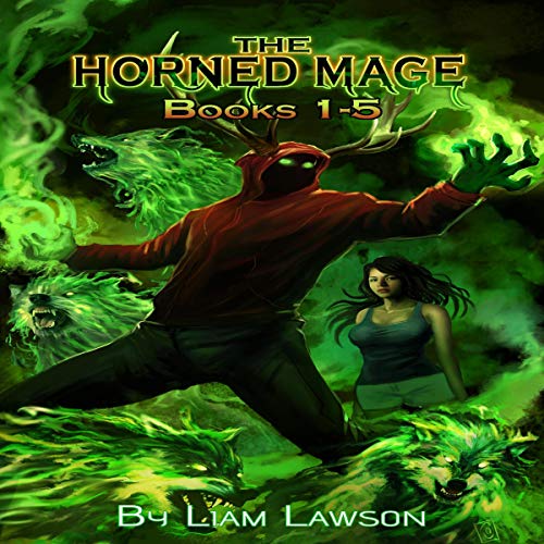 Cover of The Horned Mage, Books 1-5