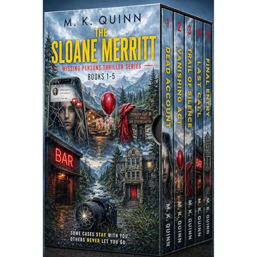 Cover of Sloane Merritt Missing Persons Thriller Box Set
