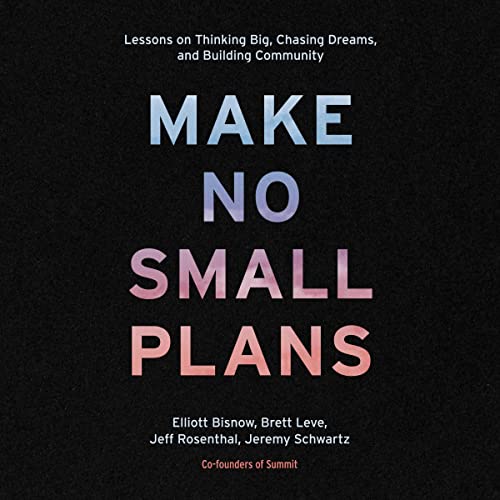 Cover of Make No Small Plans