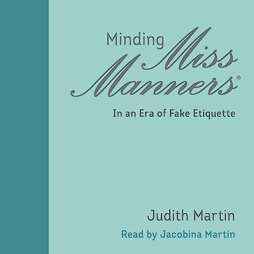 Cover of Minding Miss Manners