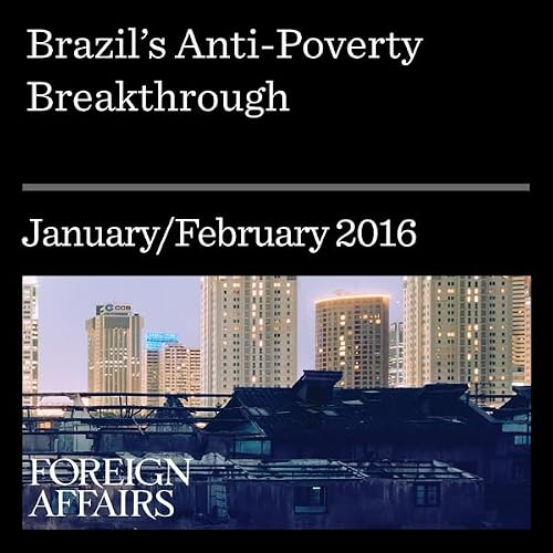 Cover of Brazil's Anti-Poverty Breakthrough
