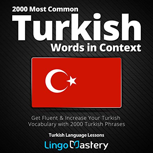 Cover of 2000 Most Common Turkish Words in Context