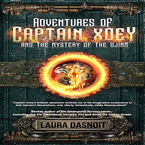 Cover of Adventures of Captain Xoey and the Mystery of the Djinn