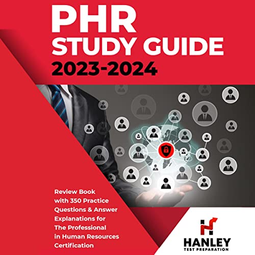 Cover of PHR Study Guide 2023-2024