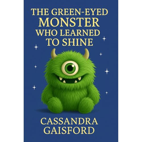 Cover of The Green-Eyed Monster Who Learned to Shine
