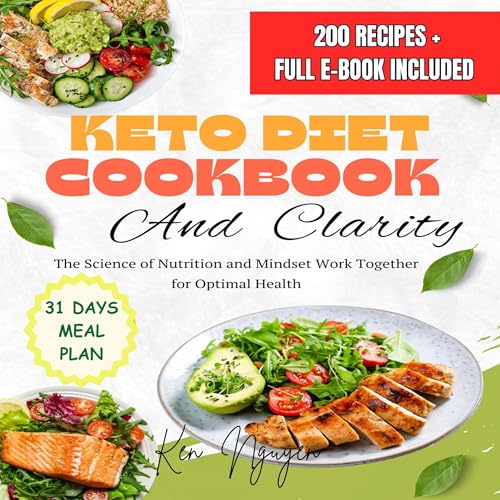 Cover of Keto Diet Cookbook and Clarity