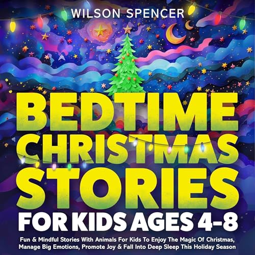 Cover of Bedtime Christmas Stories for Kids Ages 4-8
