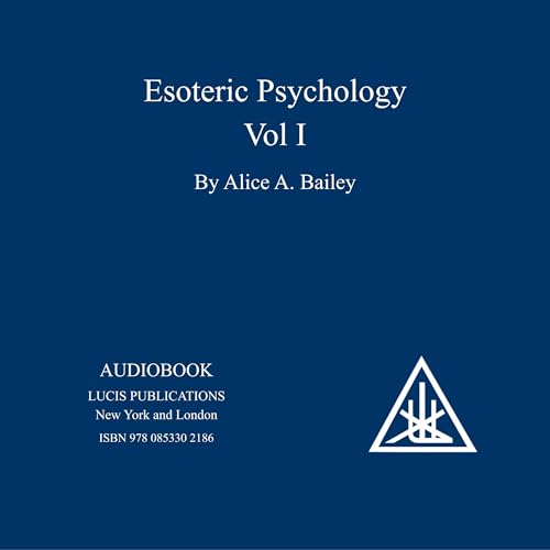 Cover of Esoteric Psychology, Volume I