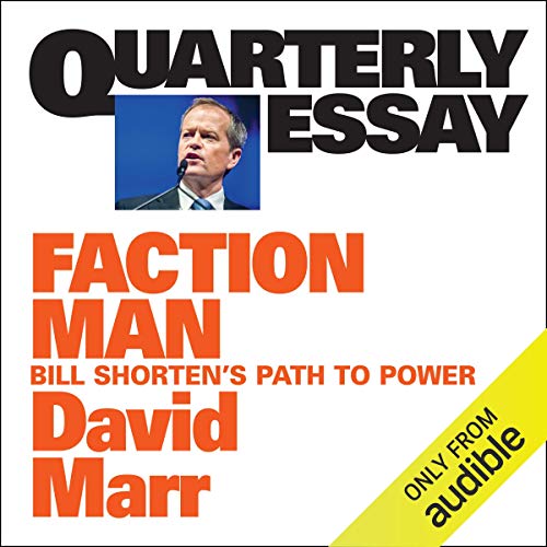 Cover of Quarterly Essay 59: Faction Man