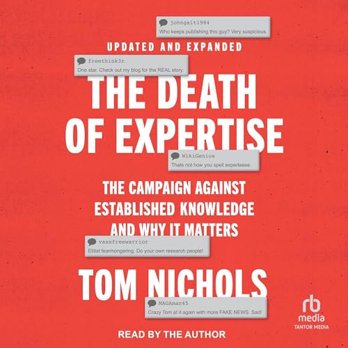 Cover of The Death of Expertise (2nd Edition)