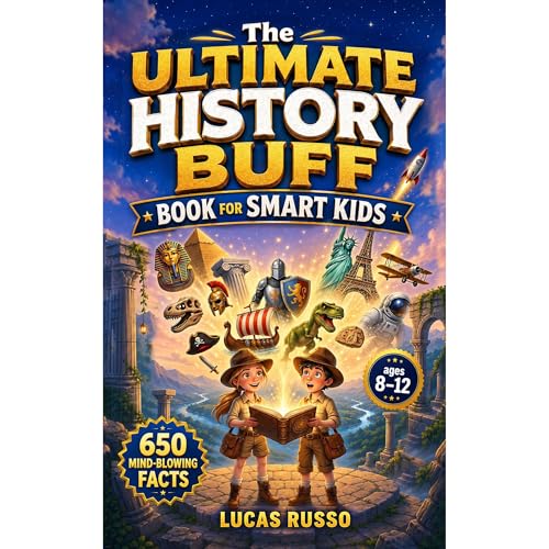 Cover of The Ultimate History Buff Book for Smart Kids