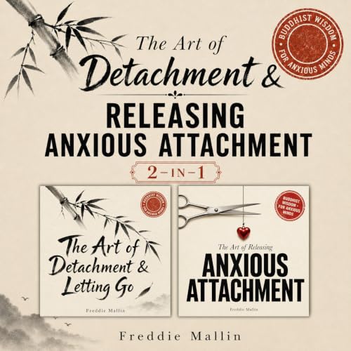 Cover of The Art of Detachment & Releasing Anxious Attachment 2-in-1