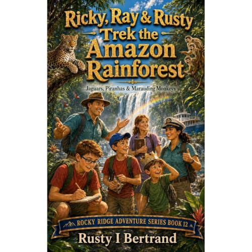 Cover of Ricky, Ray & Rusty Trek the Amazon Rainforest
