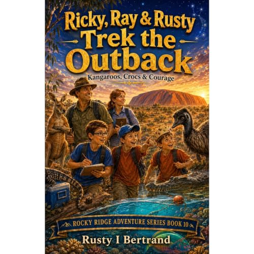 Cover of Ricky, Ray & Rusty Trek the Outback