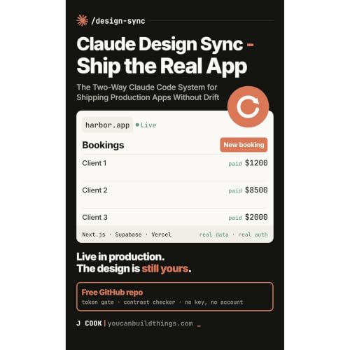 Cover of Claude Design Sync - Ship the Real App