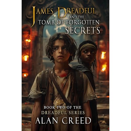 Cover of James Dreadful and the Tomb of Forgotten Secrets