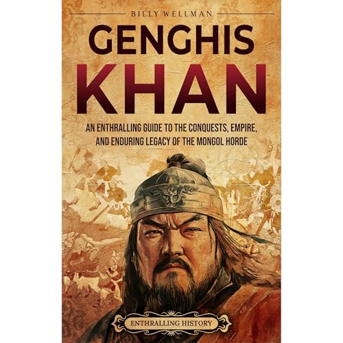 Cover of Genghis Khan: An Enthralling Guide to the Conquests, Empire, and Enduring Legacy of the Mongol Horde