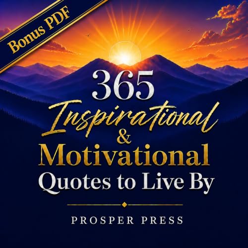 Cover of 365 Inspirational & Motivational Quotes to Live By