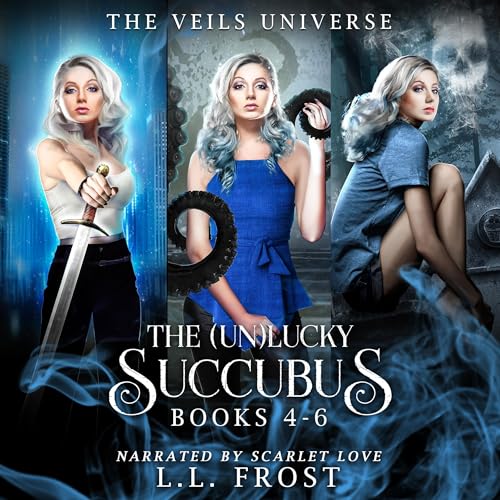 Cover of The (un)Lucky Succubus Omnibus, Books 4-6