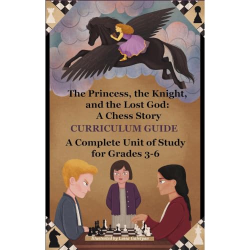 Cover of The Princess, the Knight, and the Lost God: A Chess Story