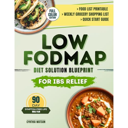 Cover of Low FODMAP Diet Solution Blueprint For IBS Relief