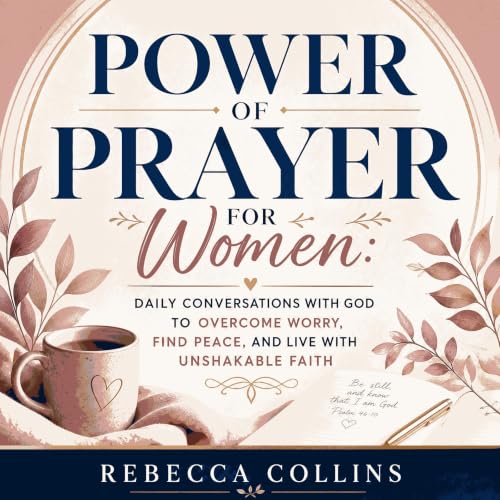 Cover of Power of Prayer for Women: Daily Conversations With God to Overcome Worry, Find Peace, and Live With Unshakable Faith