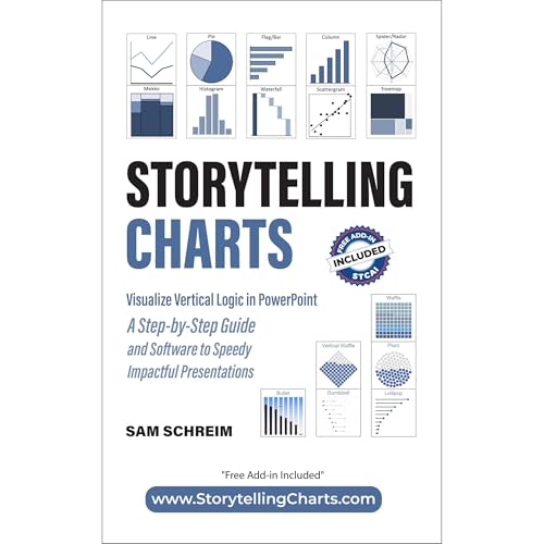 Cover of Storytelling Charts: Visualize Vertical Logic in PowerPoint